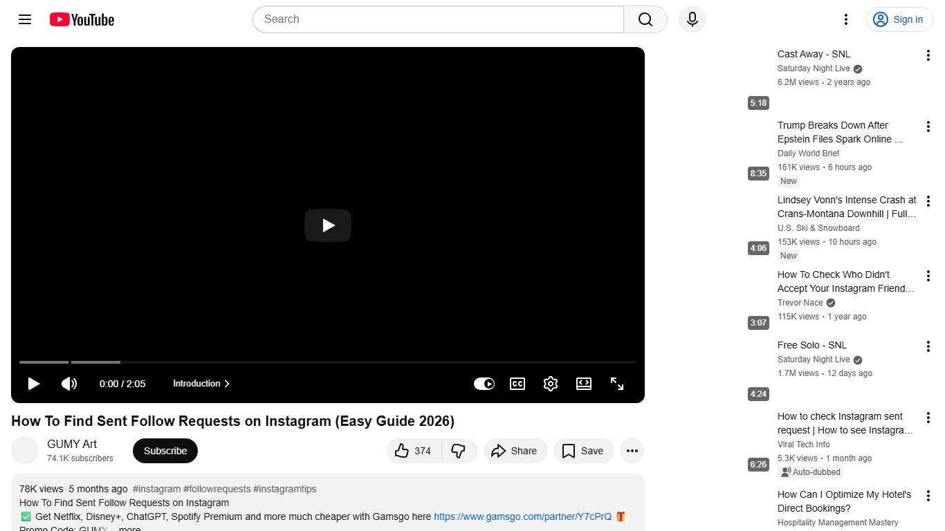 How To Find Sent Follow Requests on Instagram (Easy Guide 2026) - YouTube